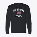 Big Spring Texas Patriot Classic Long Sleeve T-Shirt additional product view 1