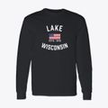 Lake Wisconsin Patriot Classic Long Sleeve T-Shirt additional view 1