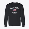 Westmont Illinois Patriot Classic Long Sleeve T-Shirt additional view 1