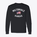 Miltonvale Kansas Patriot Classic Long Sleeve T-Shirt additional view 1