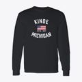 Kinde Michigan Patriot Classic Long Sleeve T-Shirt additional product view 1