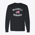 Maxwell Nebraska Patriot Classic Long Sleeve T-Shirt additional product view 1
