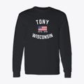 Tony Wisconsin Patriot Classic Long Sleeve T-Shirt additional view 1