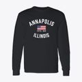 Annapolis Illinois Patriot Classic Long Sleeve T-Shirt additional view 1