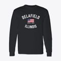 Delafield Illinois Patriot Classic Long Sleeve T-Shirt additional view 1