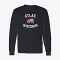 Atlas Wisconsin Patriot Classic Long Sleeve T-Shirt additional view 1