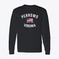 Perrows Virginia Patriot Classic Long Sleeve T-Shirt additional product view 1