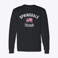 Springdale Texas Patriot Classic Long Sleeve T-Shirt additional view 1