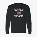 Boston Arkansas Patriot Classic Long Sleeve T-Shirt additional view 1