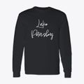 Lake Petersburg Illinois Freestyle Classic Long Sleeve T-Shirt additional view 1