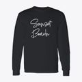 Sunset Beach New Jersey Freestyle Classic Long Sleeve T-Shirt additional view 1