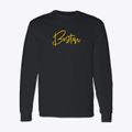 Boston Massachusetts Freestyle Classic Long Sleeve T-Shirt additional view 1