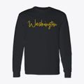 Washington Indiana Freestyle Classic Long Sleeve T-Shirt additional view 1