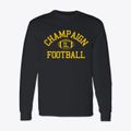 Champaign Illinois Football Classic Long Sleeve T-Shirt additional view 1