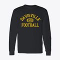 Davisville New Hampshire Football Classic Long Sleeve T-Shirt additional view 1
