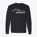 Mill Branch North Carolina Mountain View Classic Long Sleeve T-Shirt additional view 1