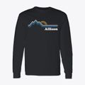 Allison North Carolina Mountain View Classic Long Sleeve T-Shirt additional view 1