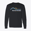 Seven Creeks North Carolina Mountain View Classic Long Sleeve T-Shirt additional view 1