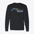 Wakeeney Kansas Mountain View Classic Long Sleeve T-Shirt additional view 1