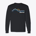 Dover New Hampshire Mountain View Classic Long Sleeve T-Shirt additional view 1