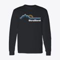 Strafford Vermont Mountain View Classic Long Sleeve T-Shirt additional product view 1