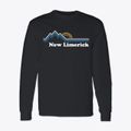 New Limerick Maine Mountain View Classic Long Sleeve T-Shirt additional view 1