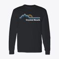 Crystal Beach Vermont Mountain View Classic Long Sleeve T-Shirt additional product view 1