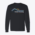 Cooks Crossing New Hampshire Mountain View Classic Long Sleeve T-Shirt additional view 1