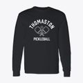 Thomaston Connecticut Pickleball Classic Long Sleeve T-Shirt additional view 1