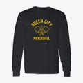 Queen City Texas Pickleball Classic Long Sleeve T-Shirt additional view 1