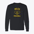 Miles Texas Pickleball Classic Long Sleeve T-Shirt additional view 1