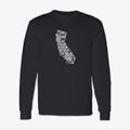 California Flower Art Classic Long Sleeve T-Shirt additional view 1