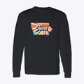 Iowa Retro Art Classic Long Sleeve T-Shirt additional view 1