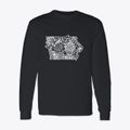 Iowa Mandala Classic Long Sleeve T-Shirt additional view 1