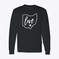 Ohio Love Classic Long Sleeve T-Shirt additional product view 1