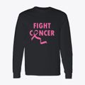 Fight Cancer Ribbon Classic Long Sleeve T-Shirt additional view 1