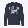 Shields Kansas Classic Established Classic Long Sleeve T-Shirt additional view 1
