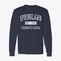 Springlawn Pennsylvania Classic Established Classic Long Sleeve T-Shirt additional view 1
