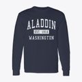 Aladdin Washington Classic Established Classic Long Sleeve T-Shirt additional view 1