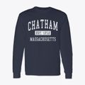 Chatham Massachusetts Classic Established Classic Long Sleeve T-Shirt additional view 1