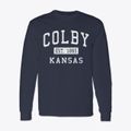 Colby Kansas Classic Established Classic Long Sleeve T-Shirt additional view 1