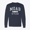 Moab Utah Classic Established Classic Long Sleeve T-Shirt additional view 1