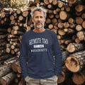 Weymouth Town Massachusetts Classic Established Classic Long Sleeve T-Shirt additional view 2
