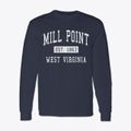 Mill Point West Virginia Classic Established Classic Long Sleeve T-Shirt additional view 1