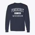 Pinehurst Wisconsin Classic Established Classic Long Sleeve T-Shirt additional product view 1