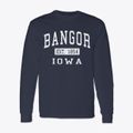 Bangor Iowa Classic Established Classic Long Sleeve T-Shirt additional view 1