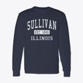 Sullivan Illinois Classic Established Classic Long Sleeve T-Shirt additional product view 1