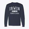 Irwin Pennsylvania Classic Established Classic Long Sleeve T-Shirt additional view 1