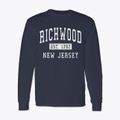 Richwood New Jersey Classic Established Classic Long Sleeve T-Shirt additional view 1