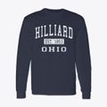 Hilliard Ohio Classic Established Classic Long Sleeve T-Shirt additional product view 1